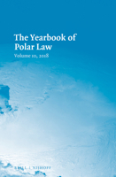 The Yearbook of Polar Law Volume 10, 2018 9004396136 Book Cover