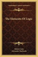 The Elements Of Logic 1163151289 Book Cover