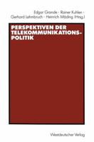 Perspektiven Der Telekommunikationspolitik 3531123009 Book Cover