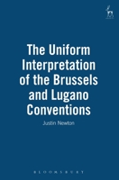 The Uniform Interpretation of the Brussels and Lugano Conventions 184113323X Book Cover