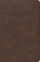 KJV Single-Column Compact Bible, Brown LeatherTouch 1087782805 Book Cover