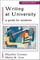 Writing at University 0335221165 Book Cover