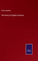 The History of English Literature 1020073284 Book Cover