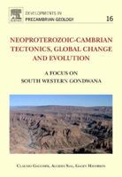 Neoproterozoic-Cambrian Tectonics, Global Change and Evolution: A Focus on South Western Gondwana 0444532498 Book Cover