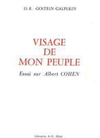 Visage de Mon Peuple: Essai Sur Albert Cohen 2707810134 Book Cover