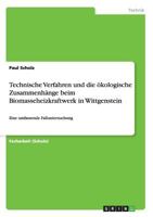 Technische Verfahren Und Die Okologische Zusammenhange Beim Biomasseheizkraftwerk in Wittgenstein 3668200416 Book Cover