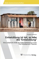 Entwicklung ist tot, es lebe die Entwicklung 3639398505 Book Cover