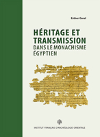 Heritage Et Transmission Dans Le Monachisme Egyptien 2724707605 Book Cover