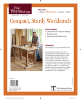 Fine Woodworking's Compact, Sturdy Workbench Plan 1631868497 Book Cover