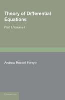 Theory of Differential Equations: Exact Equations and Pfaff's Problem 1107650240 Book Cover