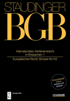 Internationales Verfahrensrecht in Ehesachen I: (Europ�isches Recht: Br�ssel Iib-Vo) 3805913486 Book Cover