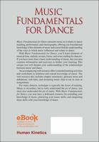 Music Fundamentals for Dance with Web Resource 0736096523 Book Cover