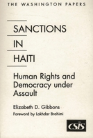 Sanctions In Haiti (Washington Papers) 0275966070 Book Cover