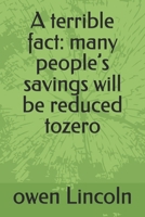 A terrible fact: many people’s savings will be reduced tozero (A guide to getting rich quickly) B0F9GSBLX6 Book Cover