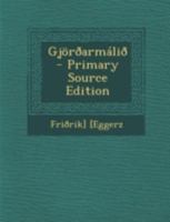 Gjörðarmálið 1019174153 Book Cover