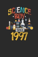 Science Boy Since 1997: Graph Paper Notebook - Scientist, Student And Teacher Gift Idea 1692770063 Book Cover