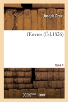 OEuvres. Tome 1 2329298617 Book Cover