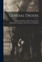 General Orders 1016895267 Book Cover