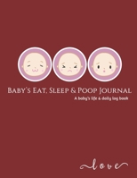 Baby's Daily Log Book: baby activity tracker sleep tracker, Feed, Diapers, Activities And vaccination record book. Perfect Gift For New Parents Or Nannies. 1673897967 Book Cover