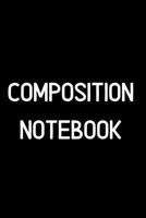 Composition Notebook 1080557822 Book Cover