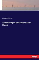Abhandlungen zum altdeutschen Drama 3742819992 Book Cover