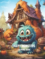 MONSTERS COLORING BOOKS FOR KIDS: HOUSE MONSTERS COLORING BOOKS FOR KIDS 4-18 AGE B0CJXKF2J2 Book Cover
