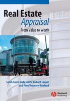 Real Estate Appraisal: From Value to Worth 140510001X Book Cover