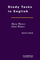 Study Tasks in English Teacher's Book 0521469082 Book Cover