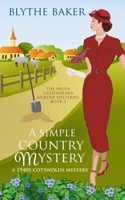 A Simple Country Mystery 169738689X Book Cover