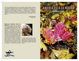 Abierta Est? la Herida 1946762067 Book Cover