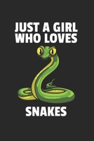 Schlange Notizbuch: Schlange Notizbuch f�r Liebhaber / Notizheft / Notizblock A5 (6x9in) Dotted Notebook / Punkteraster / 120 gepunktete Seiten 1673786014 Book Cover