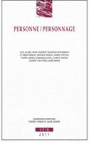 Personne / Personnage 2711623467 Book Cover
