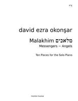 Angels (Malakhim) Ten Pieces for the Piano Solo: Ten Pieces for the Piano Solo 1718945647 Book Cover