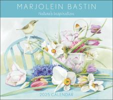 Marjolein Bastin Nature's Inspiration 2025 Deluxe Wall Calendar with Print 1524890529 Book Cover