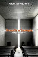Filosofia E Teologia: Textos Escolhidos 8581804543 Book Cover