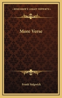 More Verse 1163752223 Book Cover