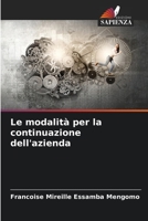 Le modalità per la continuazione dell'azienda 6205889331 Book Cover