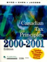 Canadian Tax Principles 2000-2001 Edition 013089866X Book Cover