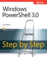 Windows PowerShell 3.0 Step by Step 0735663394 Book Cover