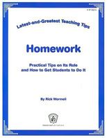Homework: Practical Tips on Its Role and How to Get Students to Do It 0865307172 Book Cover