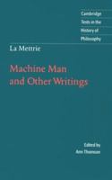 Machine Man and Other Writings 0521478499 Book Cover