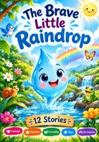 The Brave Little Raindrop: A Heartwarming Story About Courage, Kindness, Friendship, and Believing in Yourself B0HKLR47B7 Book Cover