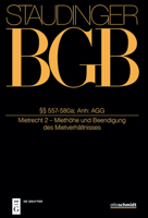 §§ 557-580a; Anh: AGG: (Mietrecht 2 - Miethöhe und Beendigung des Mietverhältnisses) 3805913214 Book Cover