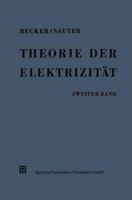 Theorie Der Elektrizitat 3663059367 Book Cover
