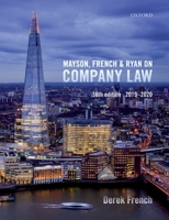 Mayson, French and Ryan on Company Law 0198841515 Book Cover