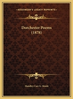 Dorchester Poems 1279625937 Book Cover
