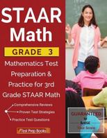 Staar Math Grade 3: Mathematics Test Preparation & Practice for 3rd Grade Staar Math 1628454601 Book Cover