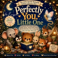 Perfectly You, Little One: A Bedtime Affirmation Book — gentle rhymes, animal friends, and a Sparkle Butterfly to find on every page (calm read-aloud, ... Little Sparkle Butterfly Bedtime Collection) B0H44K4K89 Book Cover