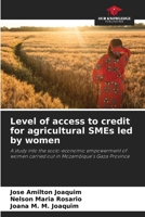 Level of access to credit for agricultural SMEs led by women: A study into the socio-economic empowerment of women carried out in Mozambique's Gaza Province 6207629655 Book Cover