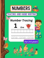 Numbers Tracing And Hand Writing Kids Puzzles Activity Book Age 3-5 B0CT5FN9F5 Book Cover